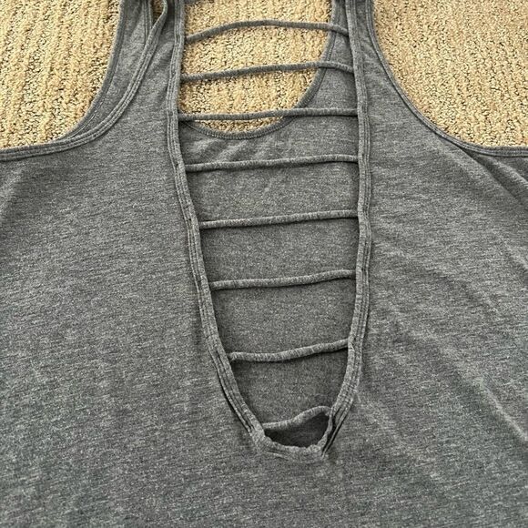 Zella Grey Workout Tank Top - Picture 7 of 8